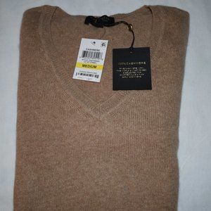 Charter Club Luxury Women's Cashmere Sweater Camel Color